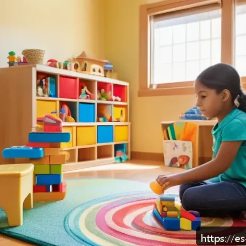 놀이치료사 필수 중점 과목 - A warm and inviting child therapy room featuring a diverse group of children aged 4-6 engaged in sym...